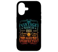 Vintage 105th Birthday Decoration Vintage 1921 105 Years Old Case for iPhone 17