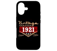 Vintage 105th Birthday Decoration Vintage 1921 105 Years Old Case for iPhone 17