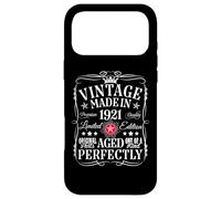 Vintage 105th Birthday Decoration Vintage 1921 105 Years Old Case for iPhone 17 Pro Max