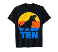 Vintage 10th Birthday Dinosaur T-Rex Boy 10 Year Old T-Shirt