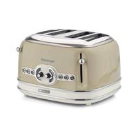 Ariete AR5603 Vintage 4 Slice Toaster in Cream