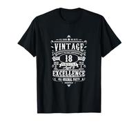 Vintage 18th Birthday Gifts for Men Age 18 Year Old 2004 Son T-Shirt
