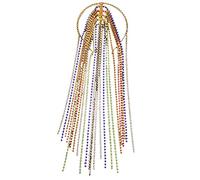 Vintage 1920s For Rhinestone Flapper Roaring 20s Party Headpiece Belly Dance Beaded Headdress Accessories