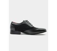 Vintage 1920s Gatsby Lace-Up Brogues XPOSED Black 9.5