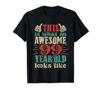 Vintage 1922 Womens Mens 99th Birthday Gift For 99 Year Old T-Shirt