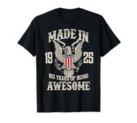 Vintage 1925 100th Birthday 100 Years of Being Awesome T-Shirt