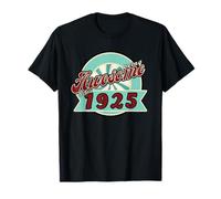 Vintage 1925 101th Birthday Gift Retro 101 Years Old T-Shirt