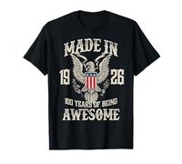 Vintage 1926 100th Birthday 100 Years of Being Awesome T-Shirt