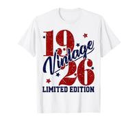 Vintage 1926 Limited Edition 99th B-Day Mens Womens Present T-Shirt
