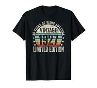 Vintage 1927 Birthday Gift Shirt 98 Years of Awesome T-Shirt