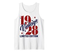 Vintage 1928 Limited Edition 97th B-Day Mens Womens Present Tank Top