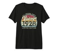 Vintage 1928 Limited Edition 98th Birthday Premium T-Shirt