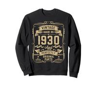 Vintage 1930 96yr 96th Birthday Gifts for Men 96 Years Old Sweatshirt
