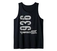 Vintage 1936 Limited Edition Born in 1936 90th B-Day Retro Tank Top