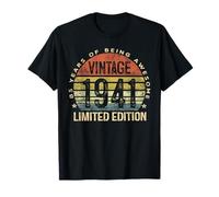 Vintage 1941 Limited Edition 85-Year-Old 85th Birthday T-Shirt