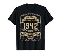 Vintage 1942 83yr 83rd Birthday Gifts for Men 83 Years Old T-Shirt