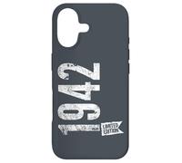Vintage 1942 Limited Edition Old Man Woman Birthday Case for iPhone 17