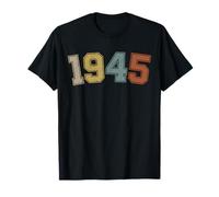 Vintage 1945 Retro 81st Birthday Classic 81 Years T-Shirt