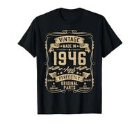 Vintage 1946 79yr 79th Birthday Gifts for Men 79 Years Old T-Shirt