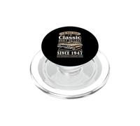 Vintage 1947 Birthday Classic Car For Legends Born In 1947 PopSockets PopGrip for MagSafe