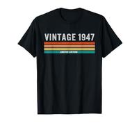 Vintage 1947 Limited Edition 79th Birthday Gift Retro T-Shirt