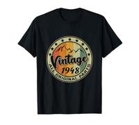 Vintage 1948 Retro 78 Year Old Gift 78th Birthday T-Shirt