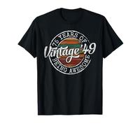 Vintage 1949 Bday Stamp 75th Birthday Gifts 75 Year Old T-Shirt