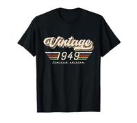 Vintage 1949 Limited Edition 77th Birthday Retro Gifts T-Shirt