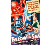 Vintage 1950's 40's Sci-Fi Space Movie Monster Film Retro Home Decor Poster Wall Art Print A4