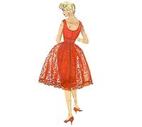 Vintage 1950s Pattern - Dress, Jacket & Over Skirt. - Bust: 36” (91.4cm)