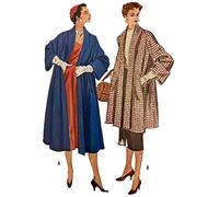 Vintage 1950s Sewing Pattern - 'Attention' Coat in Two Lengths - Bust: 36” (91.4cm)