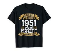 Vintage 1951 Birthday Men Women Legends Were Born in 1951 T-Shirt