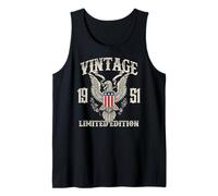 Vintage 1951 Limited Edition 74th Birthday Tank Top