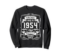 Vintage 1954 71yr 71st Birthday Gifts for Men 71 Years Old Sweatshirt