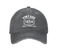 Vintage 1954 Hat So Happy I'm 70 Today Cap 70th Birthday Gifts for Men Women