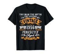 Vintage 1956 Man Myth Legend 70th Birthday Gifts 70 Year Old T-Shirt