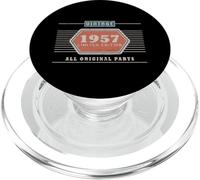 Vintage 1957, Retro 69th Birthday, 69 Years Old Birthday PopSockets PopGrip for MagSafe