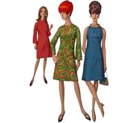 Vintage 1960s Pattern - One-piece A- Line Dress - Bust: 36” (91.4cm)