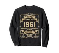 Vintage 1961 65yr 65th Birthday Gifts for Men 65 Years Old Sweatshirt