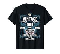 Vintage 1961 Birthday for Men Women 65th 65 Years Old T-Shirt