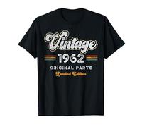 Vintage 1962 Original Parts Limited Edition 63rd Birthday T-Shirt