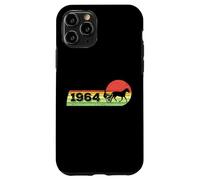 Vintage 1964 Birthday Harness-Racing horses Trotting-race Case for iPhone 11 Pro