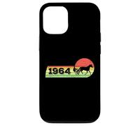 Vintage 1964 Birthday Harness-Racing horses Trotting-race Case for iPhone 12/12 Pro