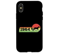 Vintage 1964 Birthday Harness-Racing horses Trotting-race Case for iPhone X/XS