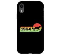 Vintage 1964 Birthday Harness-Racing horses Trotting-race Case for iPhone XR