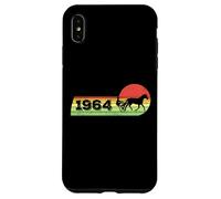 Vintage 1964 Birthday Harness-Racing horses Trotting-race Case for iPhone XS Max