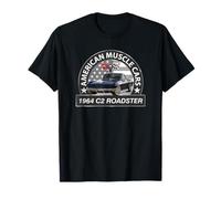 VINTAGE 1964 C2 ROADSTER, SPORTS CAR, AMERICAN MUSCLE CARS T-Shirt