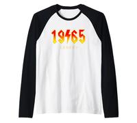 Vintage 1965 Men 60th Birthday Cool Dad 60 yr Old for Him Raglan Baseball Tee