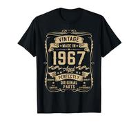 Vintage 1967 58yr 58th Birthday Gifts for Men 58 Years Old T-Shirt