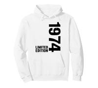 Vintage 1974 51st Birthday Men Women 51 Years Old Pullover Hoodie